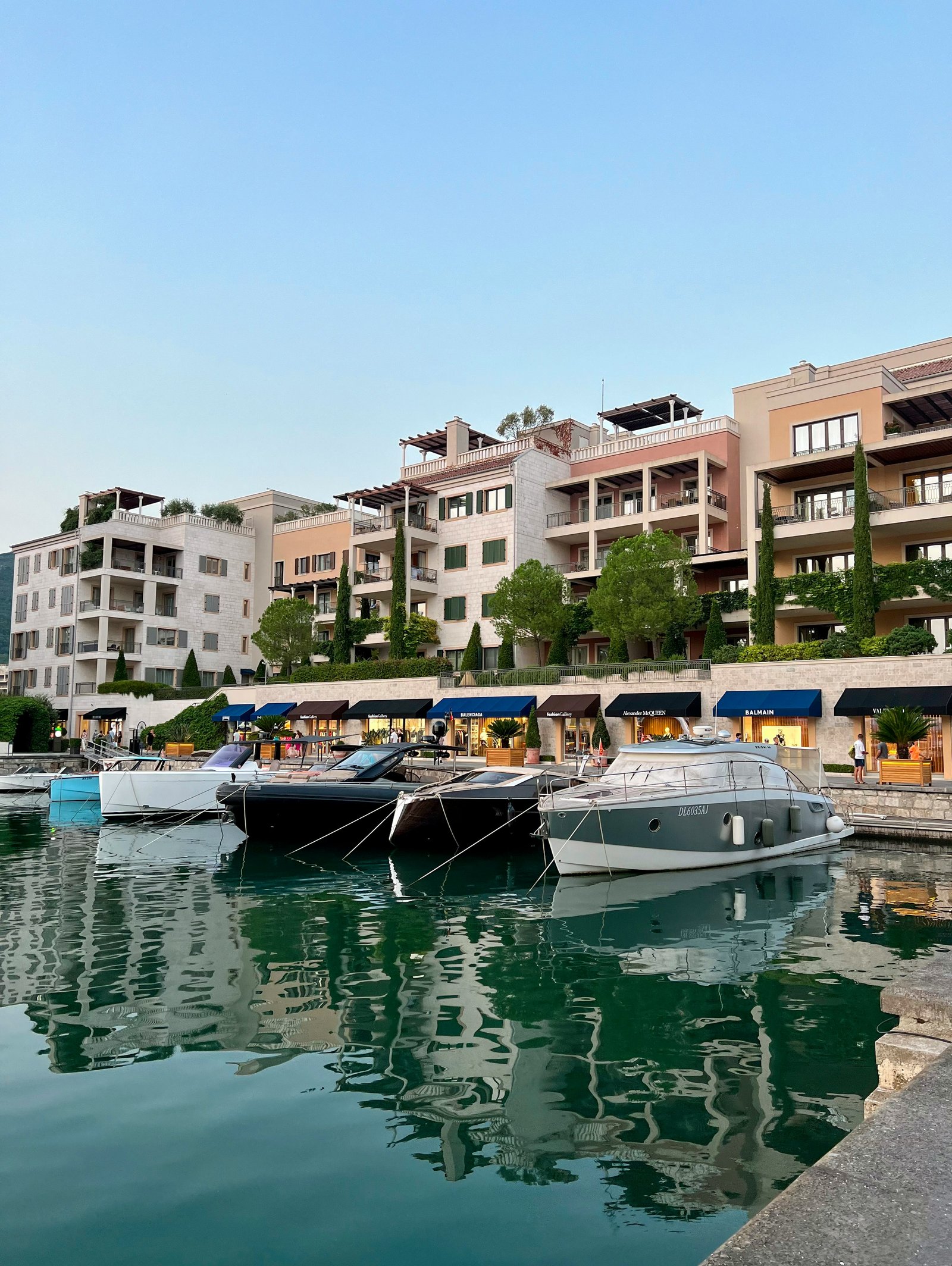 Waterfront residences and yachts in Tivat, Montenegro